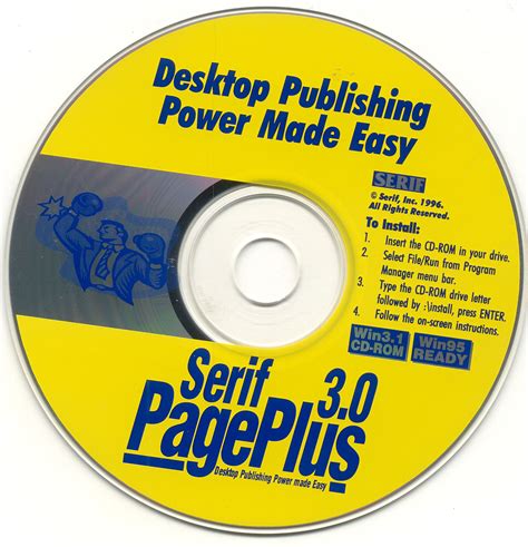 Serif PagePlus 1.0 For Free
